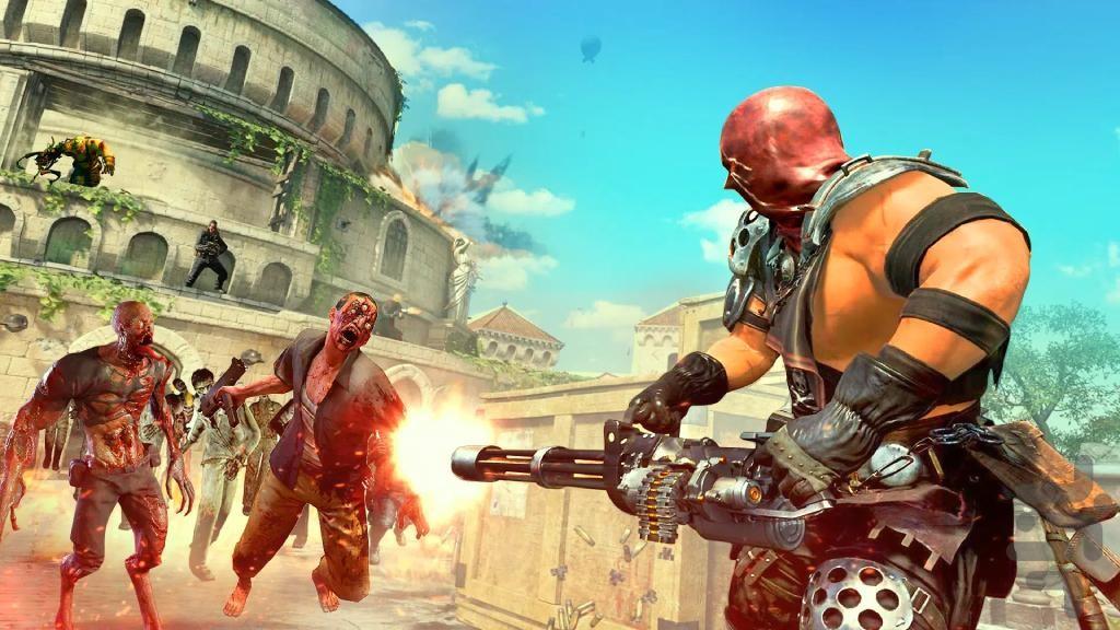 بازی زامبی : تفنگ بازی - Gameplay image of android game
