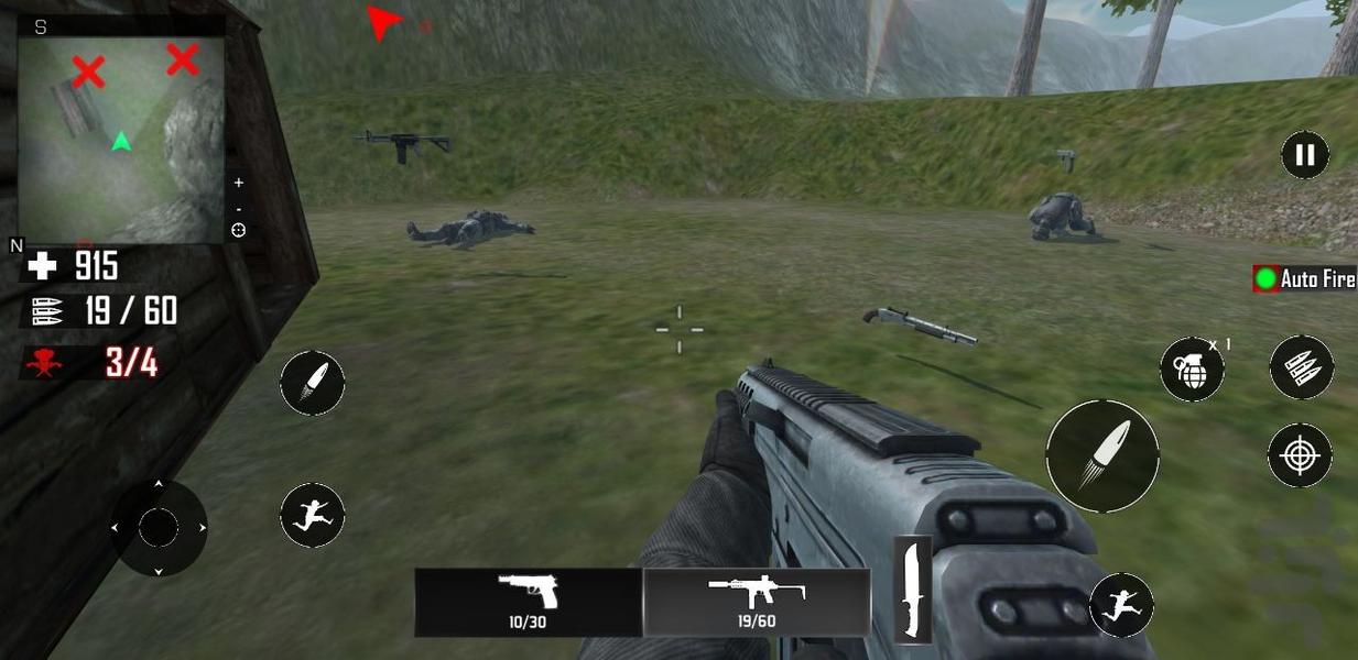 تفنگ بازی : بازی جدید - Gameplay image of android game