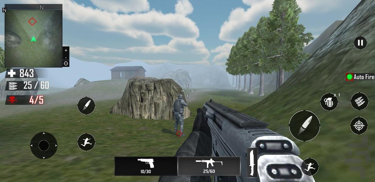 تفنگ بازی : بازی جدید - Gameplay image of android game