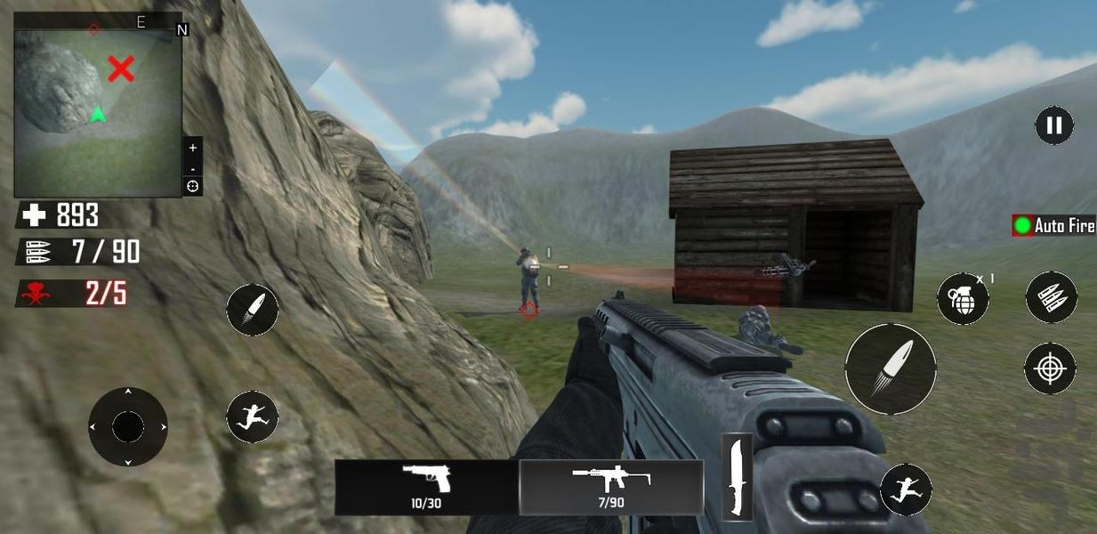 تفنگ بازی : بازی جدید - Gameplay image of android game