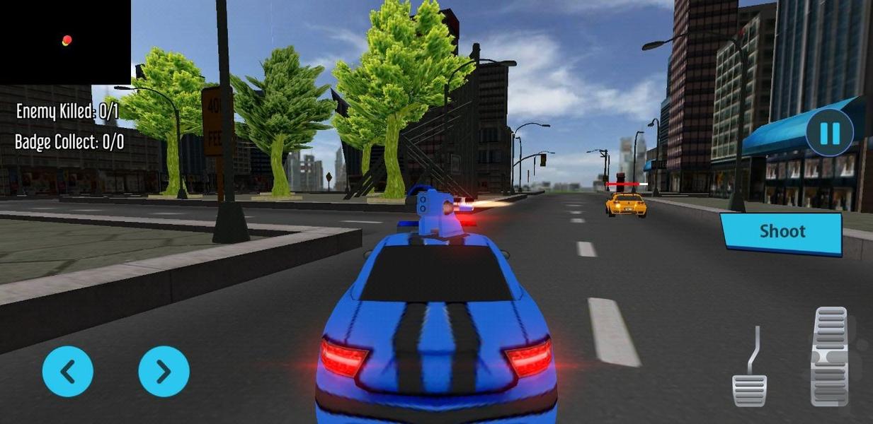 بازی ماشین پلیس جنگی - عکس بازی موبایلی اندروید