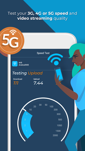 Opensignal - 5G, 4G Speed Test - Image screenshot of android app