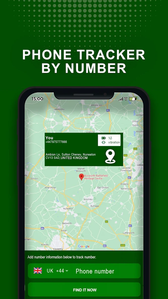 Phone Tracker by Number - عکس برنامه موبایلی اندروید