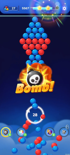 Bubble Shooter - عکس بازی موبایلی اندروید