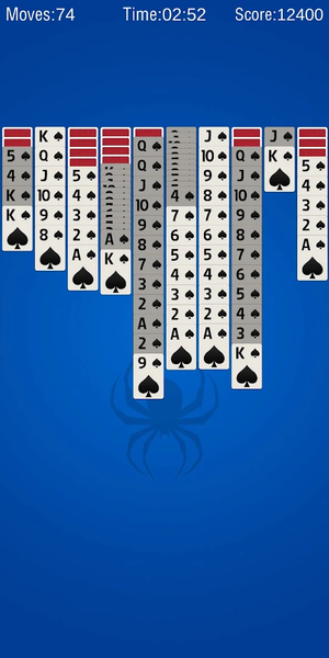 Solitaire Spider - ۲۰۲۴ - عکس بازی موبایلی اندروید