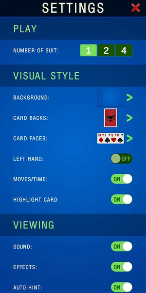 Solitaire Spider - ۲۰۲۴ - عکس بازی موبایلی اندروید