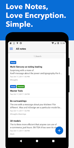 Standard Notes - عکس برنامه موبایلی اندروید