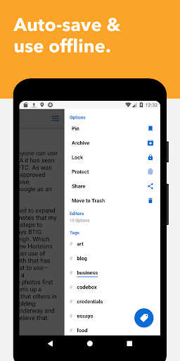 Standard Notes - Image screenshot of android app