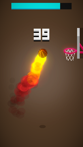 Dunk Hit - Gameplay image of android game