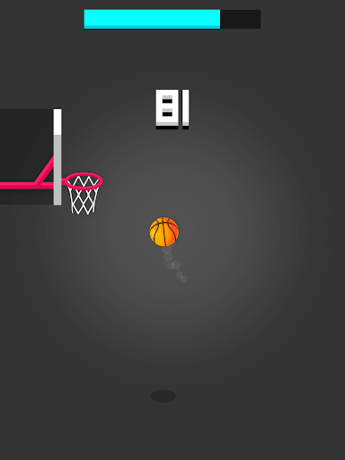 Dunk Hit - Gameplay image of android game