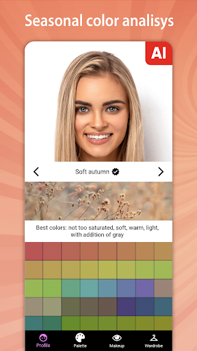 Color Analysis - Dressika - عکس برنامه موبایلی اندروید
