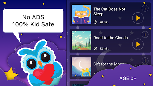 Bedtime Stories for Kids Sleep - عکس برنامه موبایلی اندروید