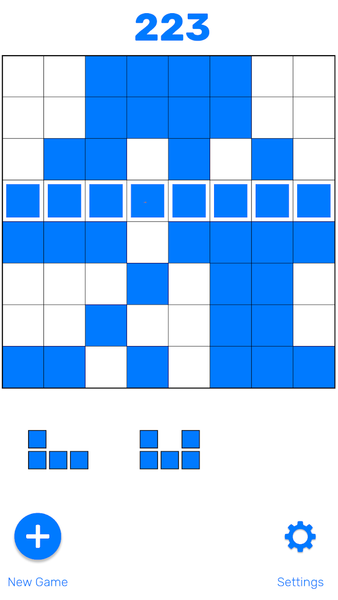 Block Puzzle - Classic Style - Gameplay image of android game