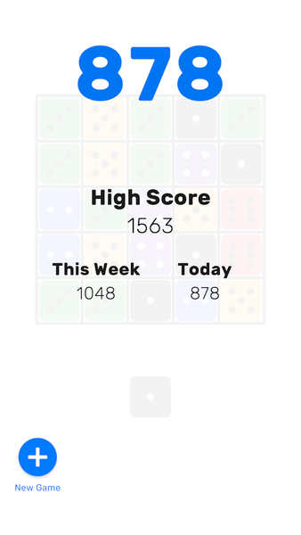 Dice Merge - Gameplay image of android game