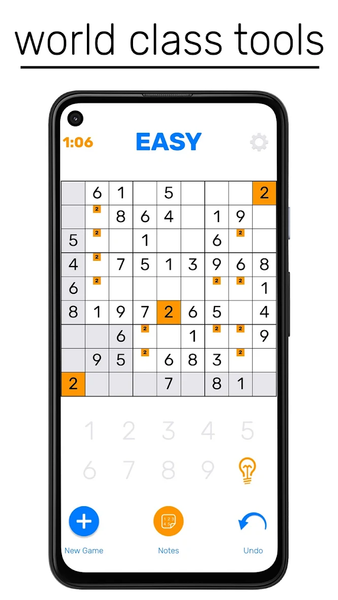 SUDOKU - Gameplay image of android game