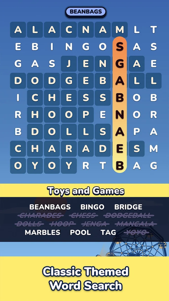 Word Search by Staple Games - Gameplay image of android game