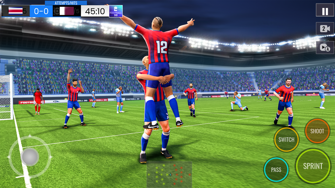 Football ۳D Star - عکس بازی موبایلی اندروید