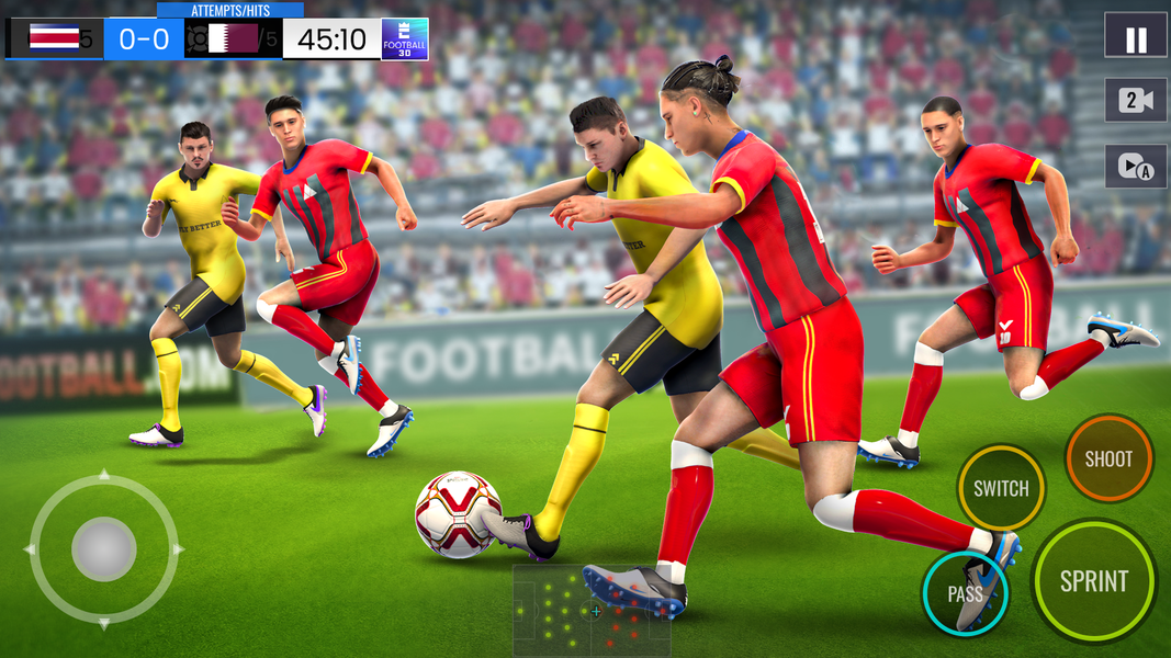 Football ۳D Star - عکس بازی موبایلی اندروید