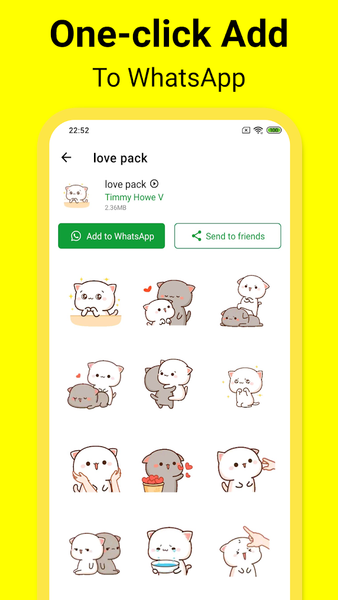 StickerWorld - WAStickerApps - Image screenshot of android app