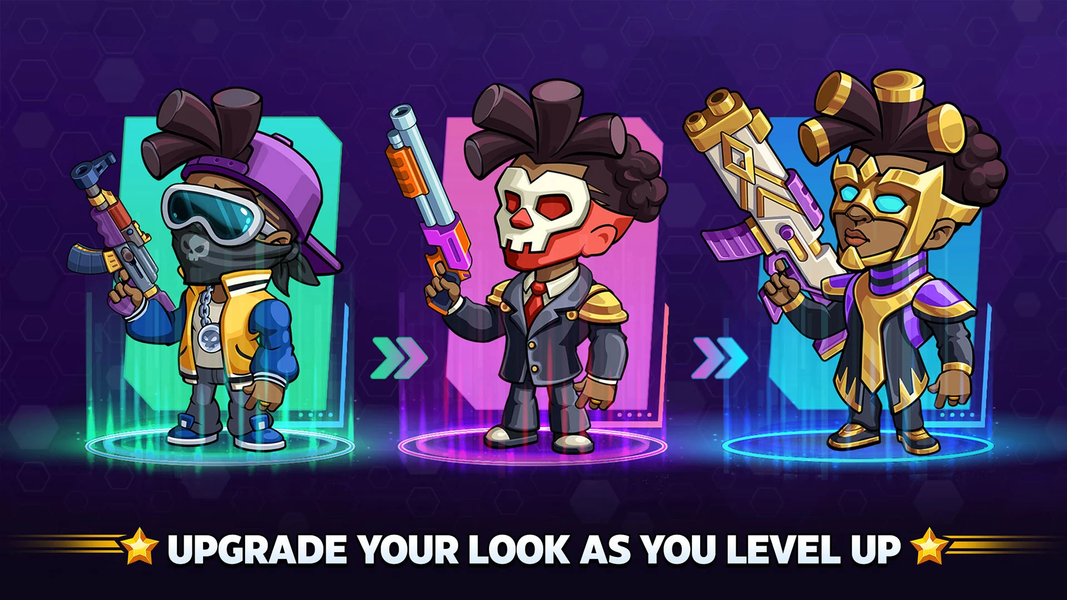 Battle Stars : ۴v۴ TDM & BR - عکس بازی موبایلی اندروید