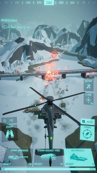 Heli Attack - عکس بازی موبایلی اندروید