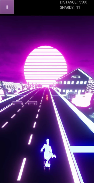 Vaporwave Skateboarding - عکس بازی موبایلی اندروید