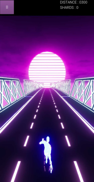 Vaporwave Skateboarding - عکس بازی موبایلی اندروید