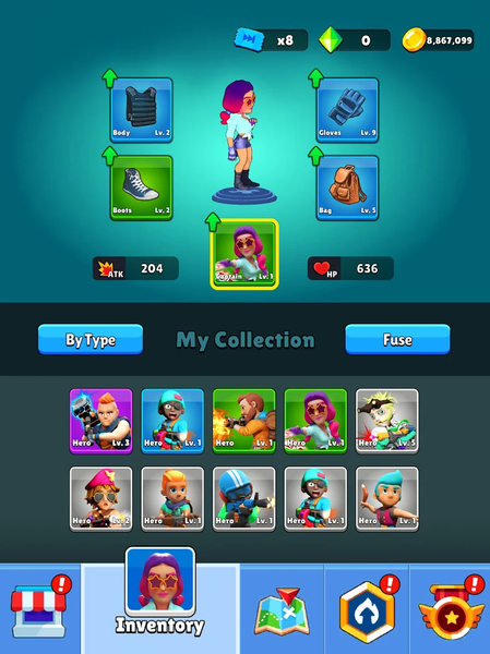 Survive Squad - Gameplay image of android game