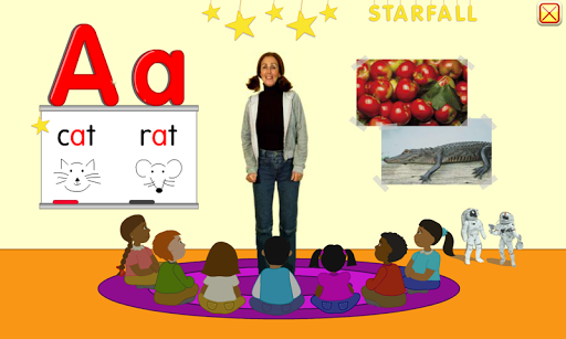 Starfall ABCs - Image screenshot of android app
