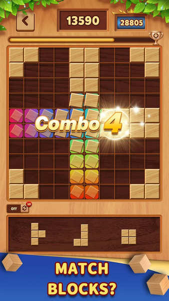 Block Guru - Wood 3D Cube - Gameplay image of android game