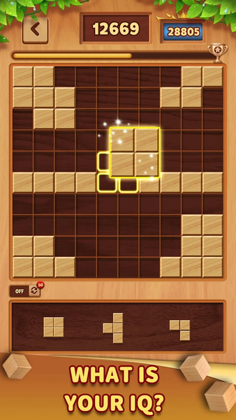 Block Guru - Wood 3D Cube - Gameplay image of android game