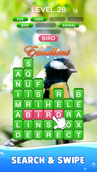 Word Block - Search & Relax - Gameplay image of android game