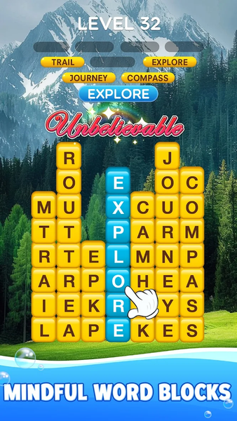 Word Block - Search & Relax - Gameplay image of android game