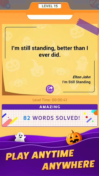 Cryptogram Go - عکس بازی موبایلی اندروید