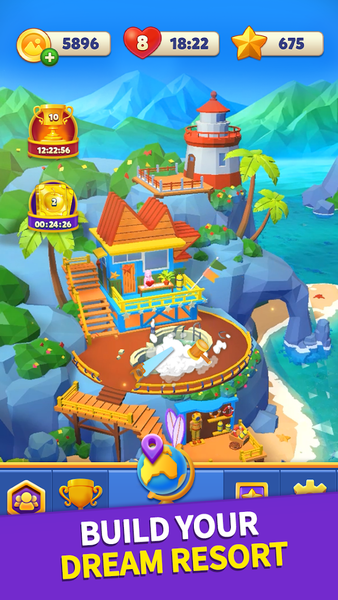 Tile Tap - Triple Match Game - عکس بازی موبایلی اندروید