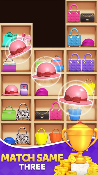 Triple Match 3D: Goods Master - Image screenshot of android app