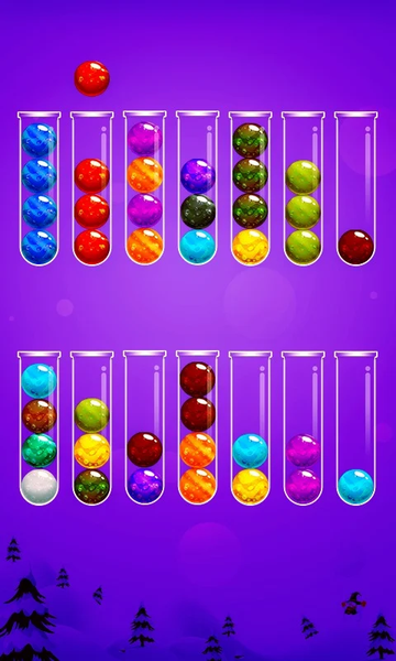 Ball Sort Art - Color Puzzle - Gameplay image of android game