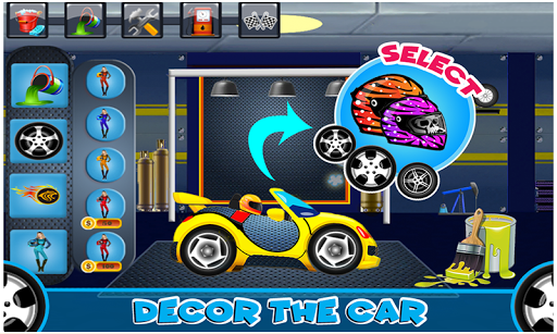 Build Crazy Cars: Design Style - Gameplay image of android game