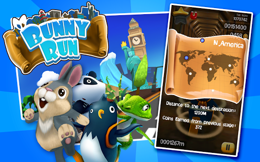 Bunny Run - عکس بازی موبایلی اندروید