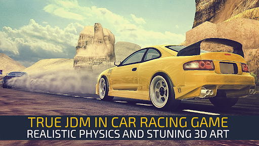 JDM Racing: Drag & Drift race - Gameplay image of android game