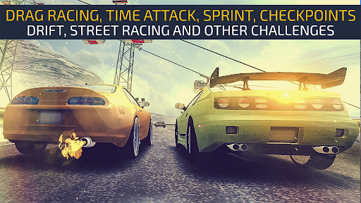 JDM Racing: Drag & Drift race - Gameplay image of android game