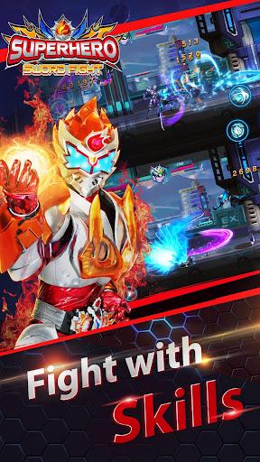 Superhero Fight Premium - Gameplay image of android game