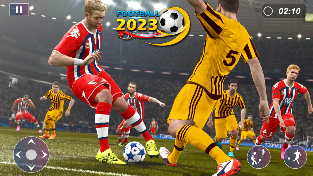 World Football 2023 Offline - Gameplay image of android game