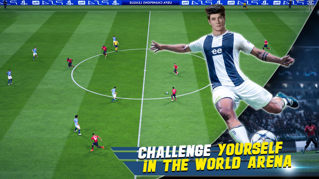 World Football 2023 Offline - Gameplay image of android game
