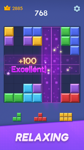 Color Block : Puzzle Games - Gameplay image of android game