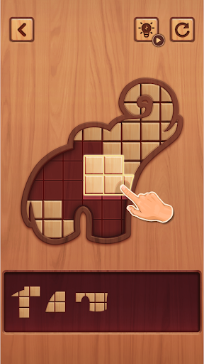 Wood Block - Classic Puzzle Game - عکس برنامه موبایلی اندروید