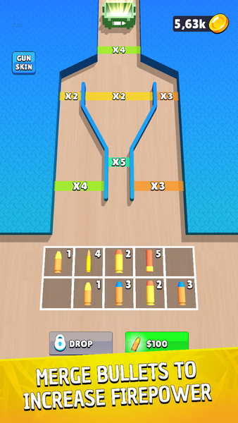 Bullet Fusion - Gameplay image of android game