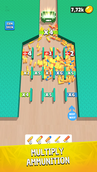 Bullet Fusion - Gameplay image of android game