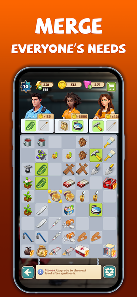 Merge Prison : hidden puzzle - عکس بازی موبایلی اندروید