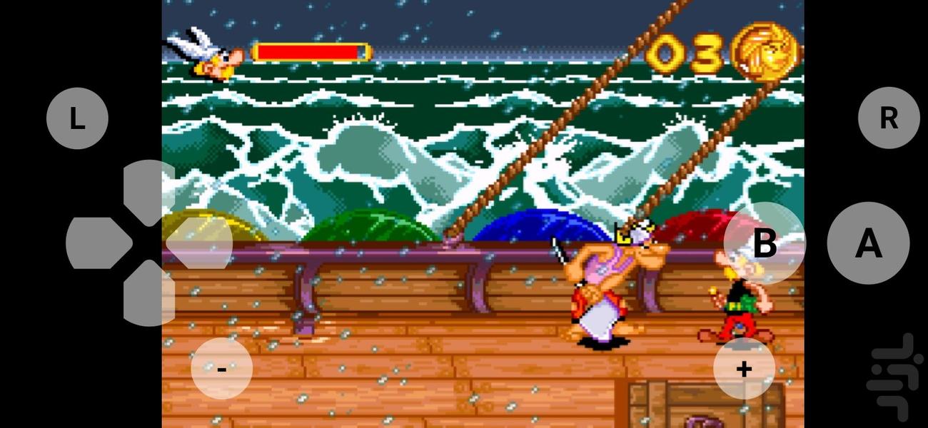 asterix and obelixbash them all - Gameplay image of android game